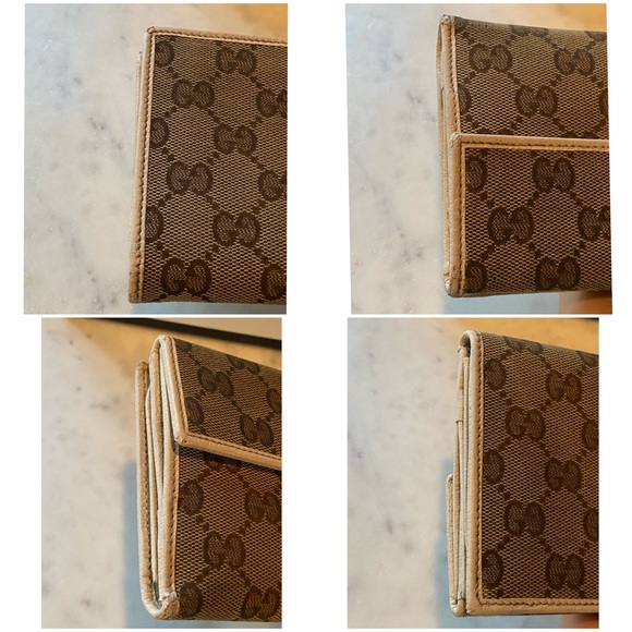 Gucci Canvas&Leather vintage Wallet - Picture 8 of 10
